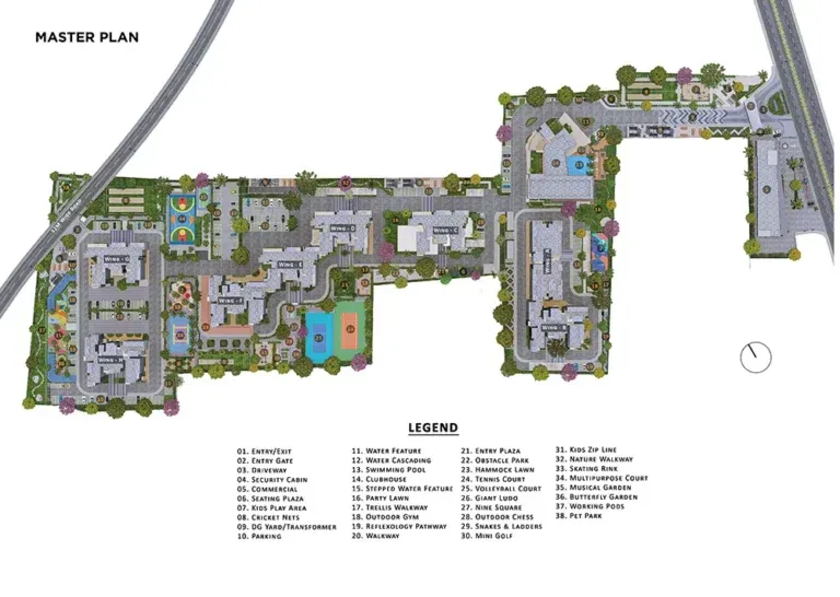 Sattva Lumina master plan